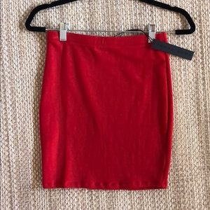 Indah Molten mini skirt in kiss - NWT